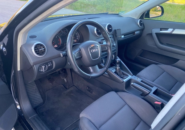 Audi A3 cena 27900 przebieg: 275430, rok produkcji 2008 z Tarczyn małe 191